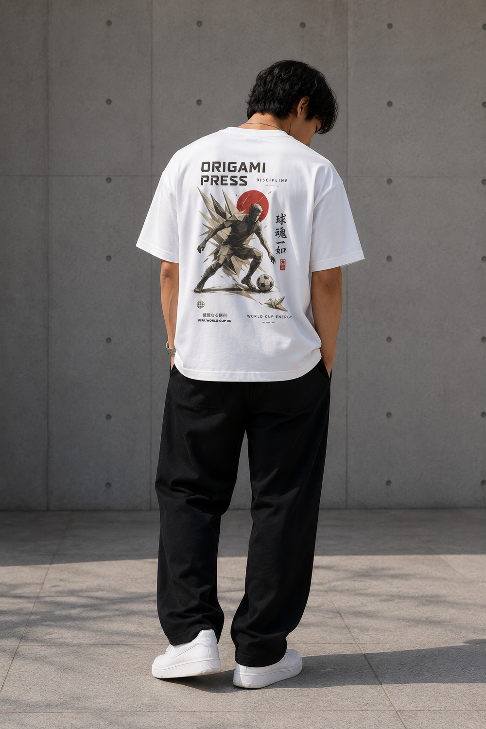 Origami Press Tee